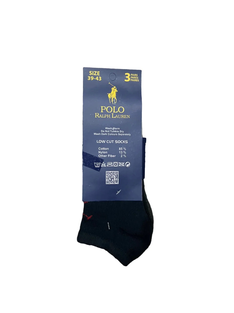 P-O-L-O Ankle Socks (Pack Of 3)