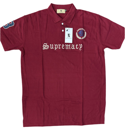 PQE Big Size Polo Maroon