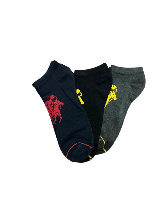 P-O-L-O Ankle Socks (Pack Of 3)