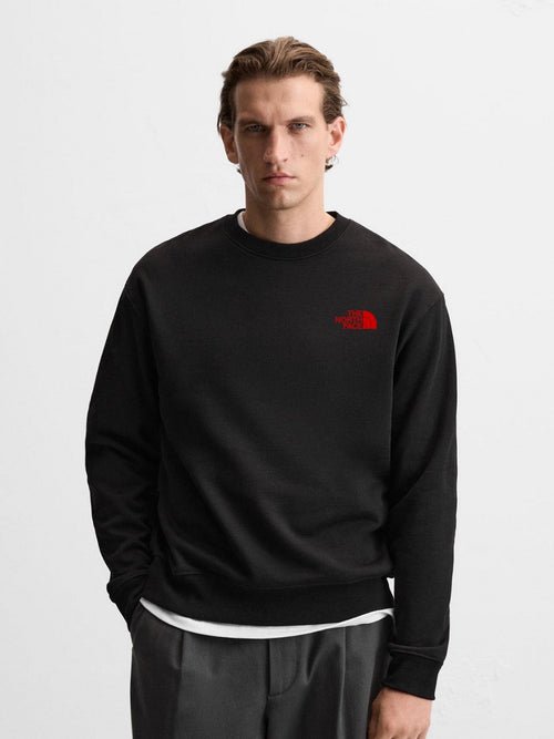 N-FACE Cotton Fleece SweatShirt Black
