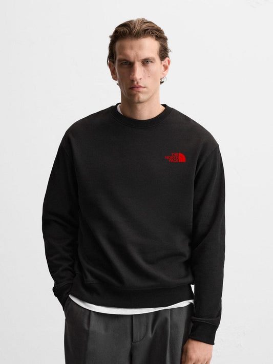 N-FACE Cotton Fleece SweatShirt Black