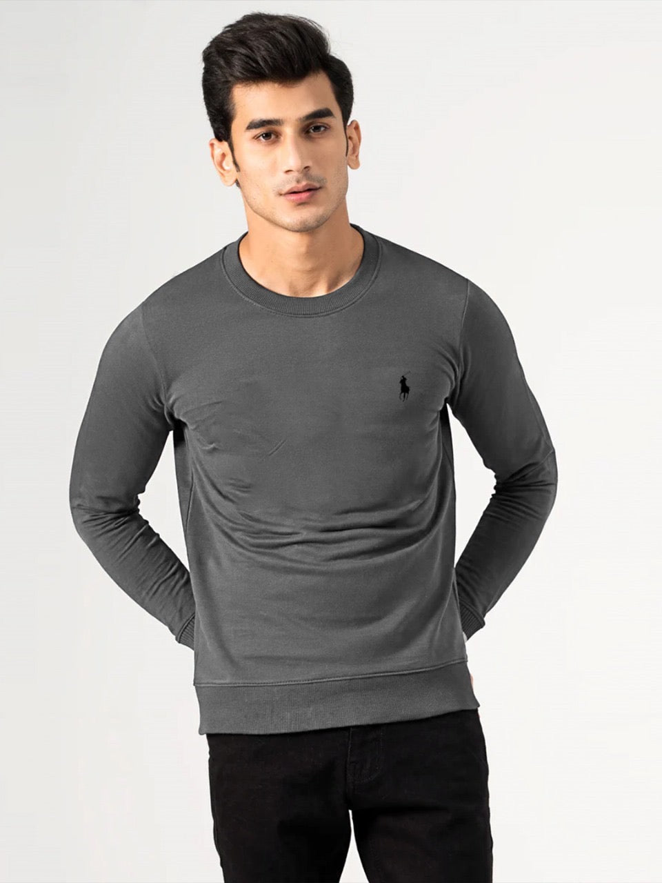 R-Lauren SweatShirt Grey