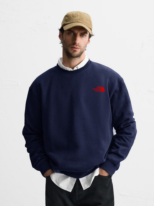 N-FACE Cotton Fleece SweatShirt RBlue
