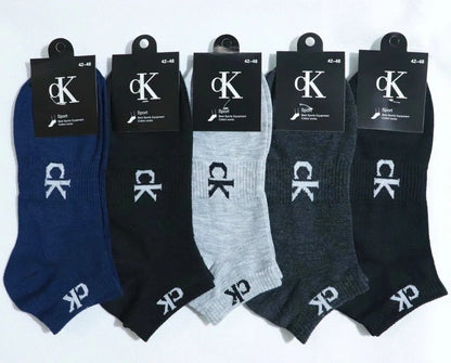 C-a-l-v-i-n K-l-e-i-n  Ankle Socks (pack of 5)