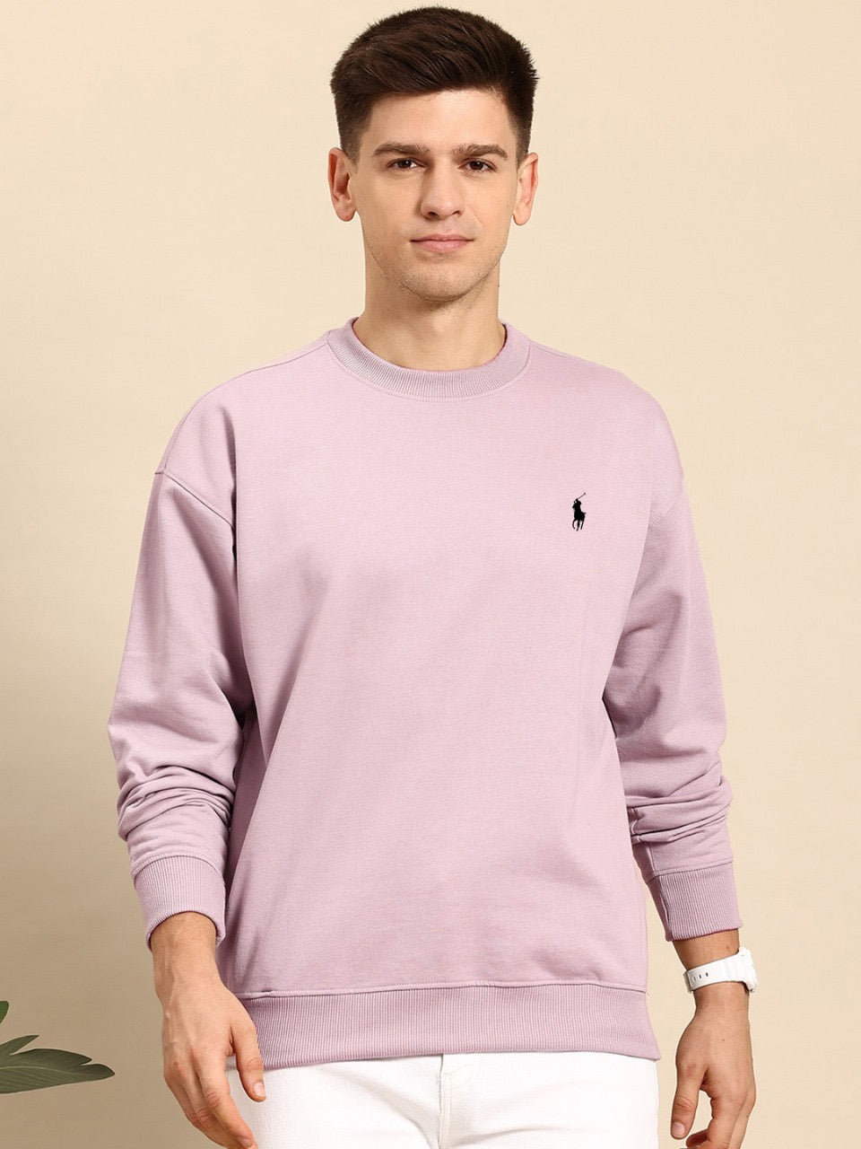 R-Lauren SweatShirt Pastel-Pink