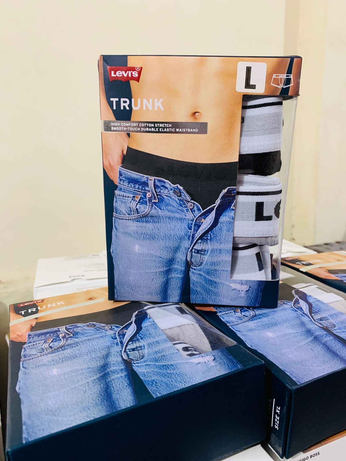 L-E-V-I Boxer (Pack Of 3)