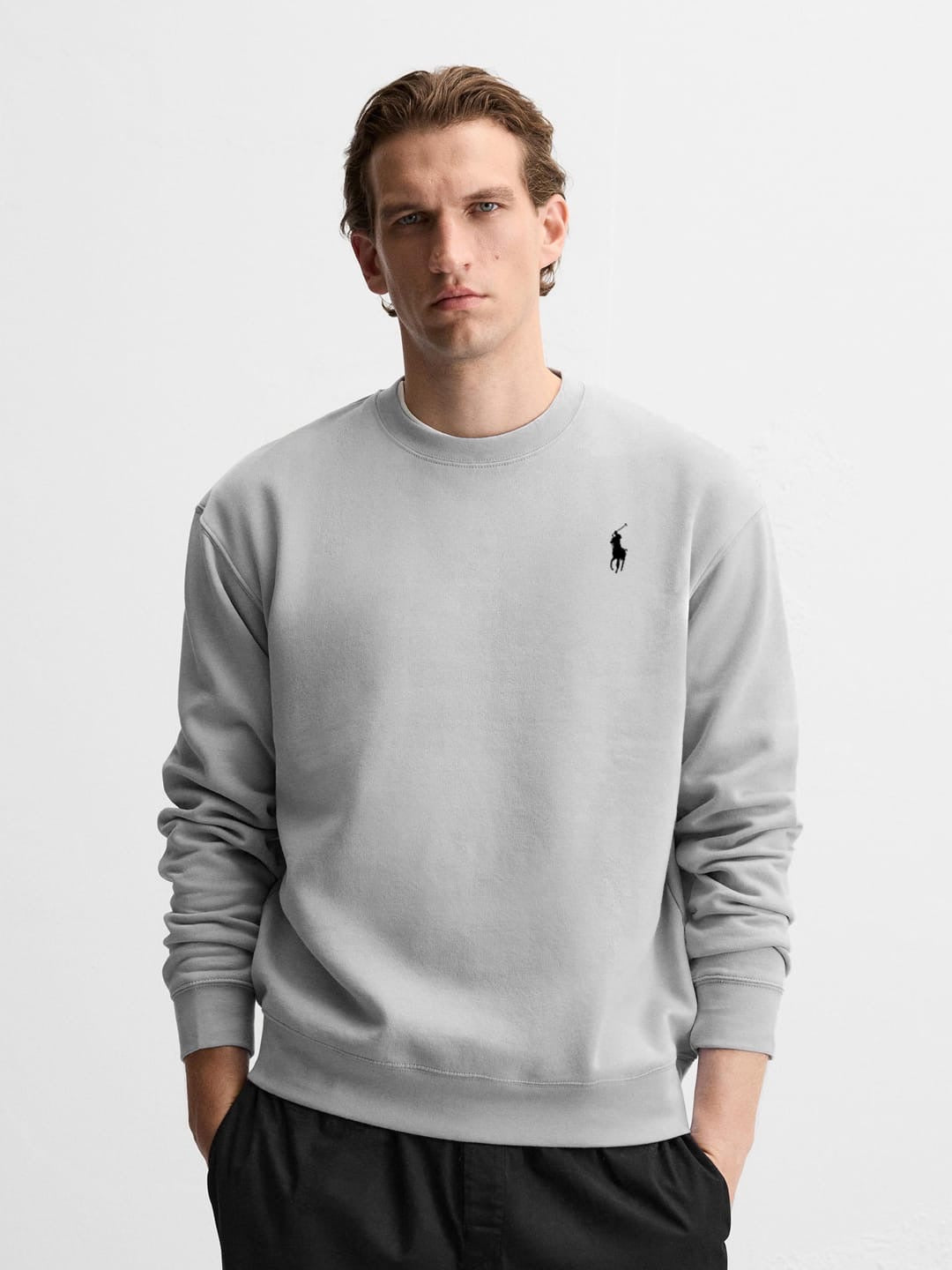 R-Lauren SweatShirt H-Grey