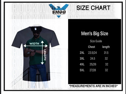 PQE Big Size Polo Black