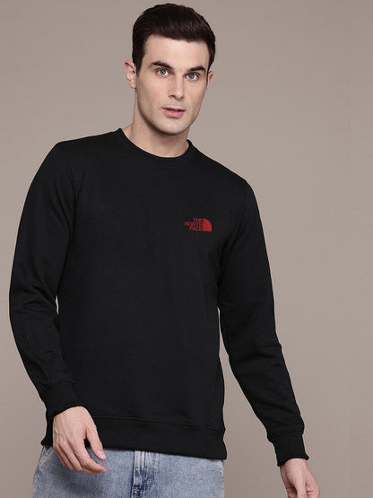 N-FACE Cotton Fleece SweatShirt Black