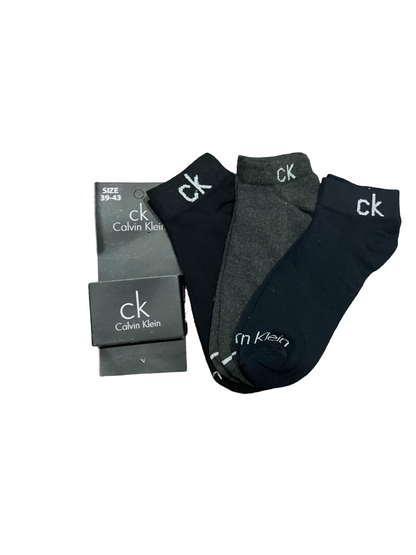 C-K Ankle Socks (Pack Of 3)