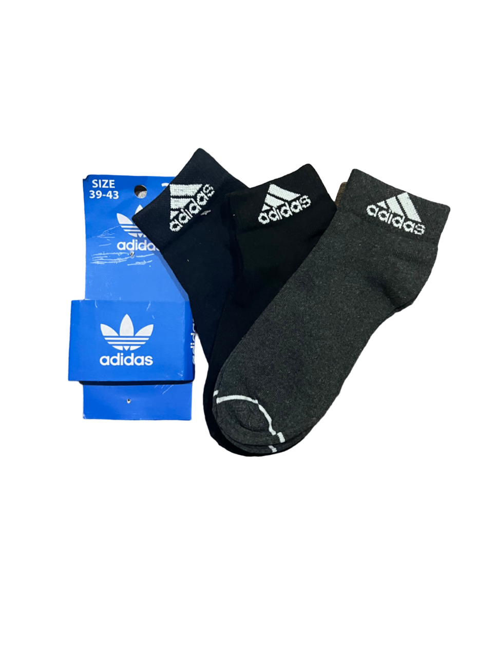 A-d-d-i-d-a-s  Ankle Socks (Pack Of 3)