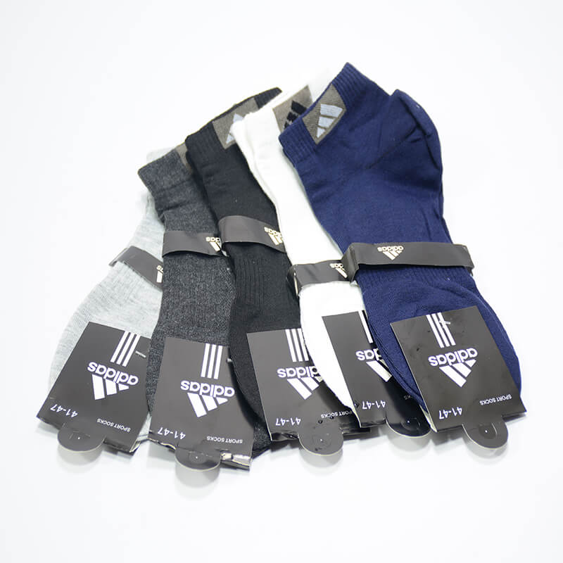 A-d-i-d-a-s  Imported Ankle Socks (pack of 5)